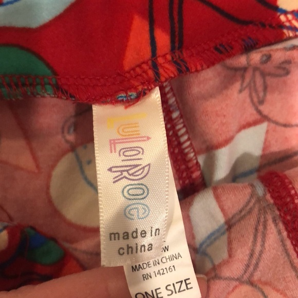 LuLaRoe Fruit Leggings - Picture 3 of 3